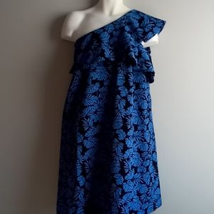 Nice blue maternity dress